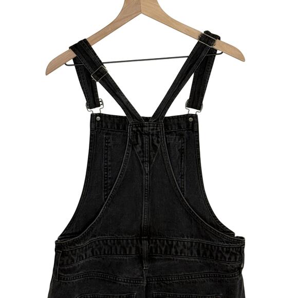 Madewell Adirondack Short Overalls In Lunar Wash Woman's Size Large - Picture 12 of 13